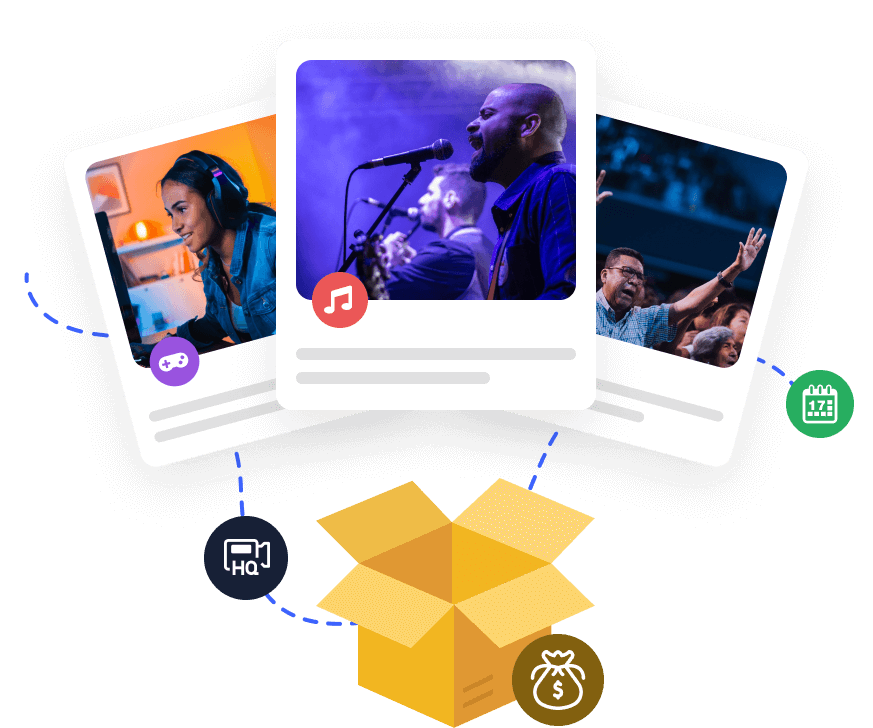 Stream to your own website